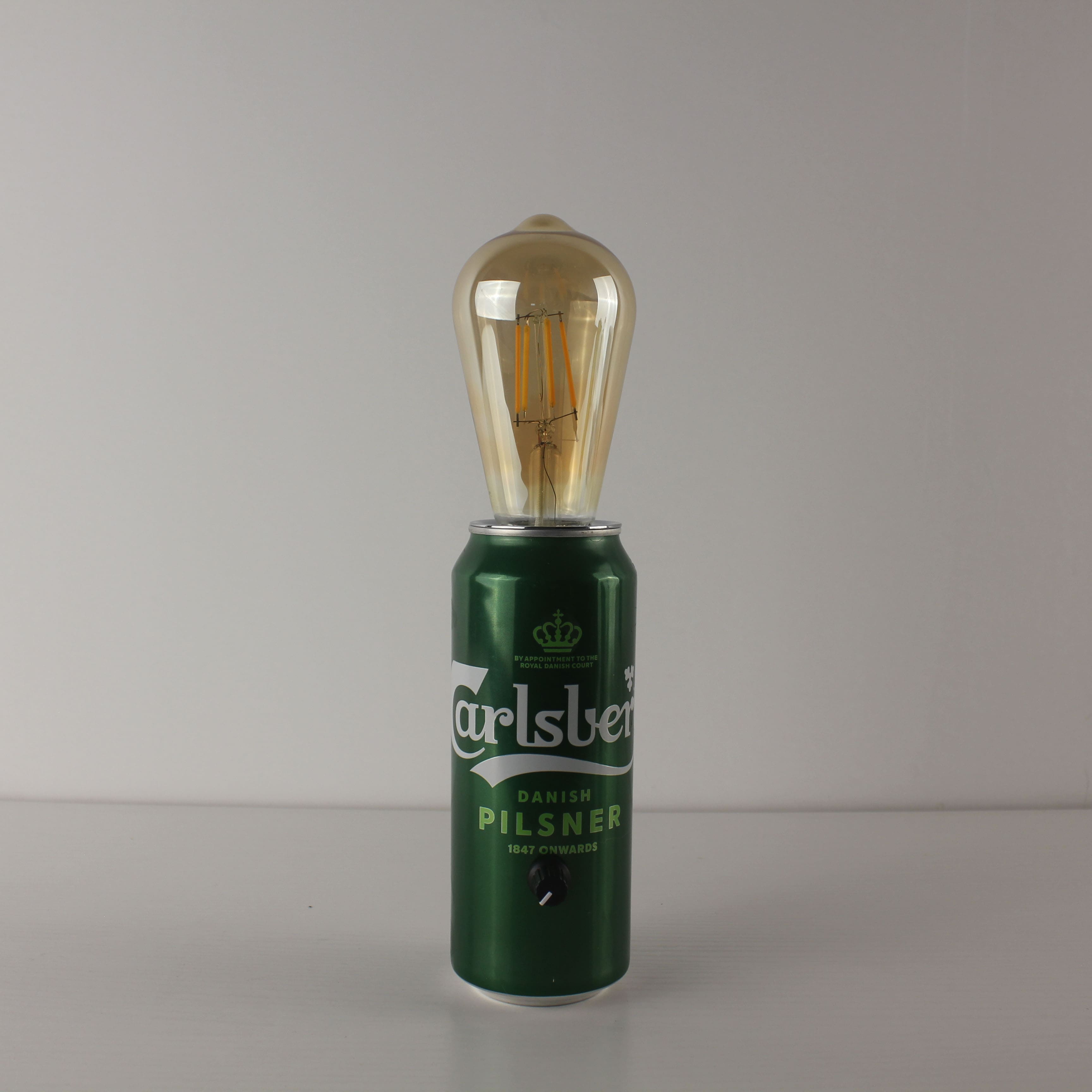 Carlsberg Beer Recycled Can Rechargeable Tavern Lamp