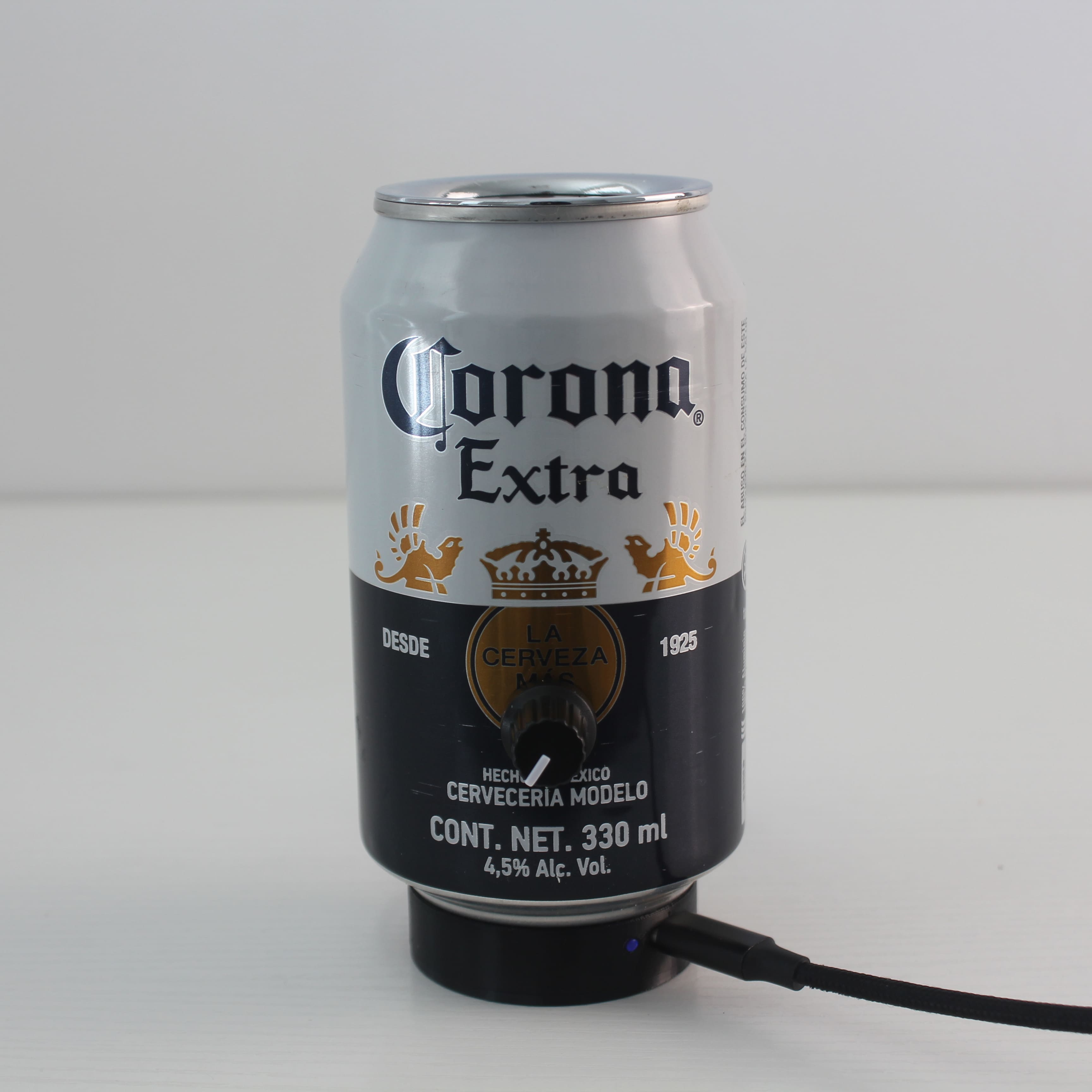 Corona Beer Can Pub Battery Run Table Lamps