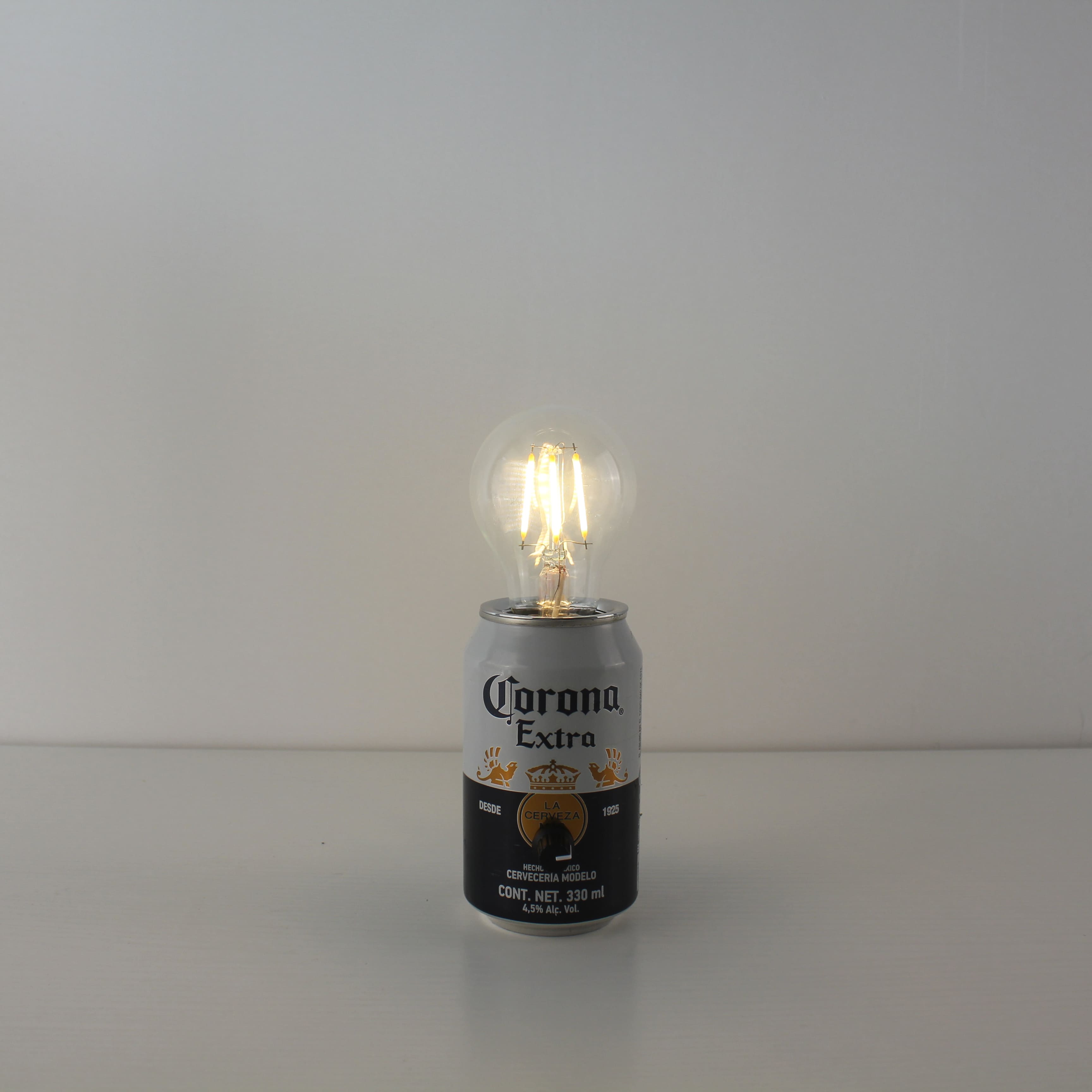 Corona Beer Can Pub Portable Table Lamps
