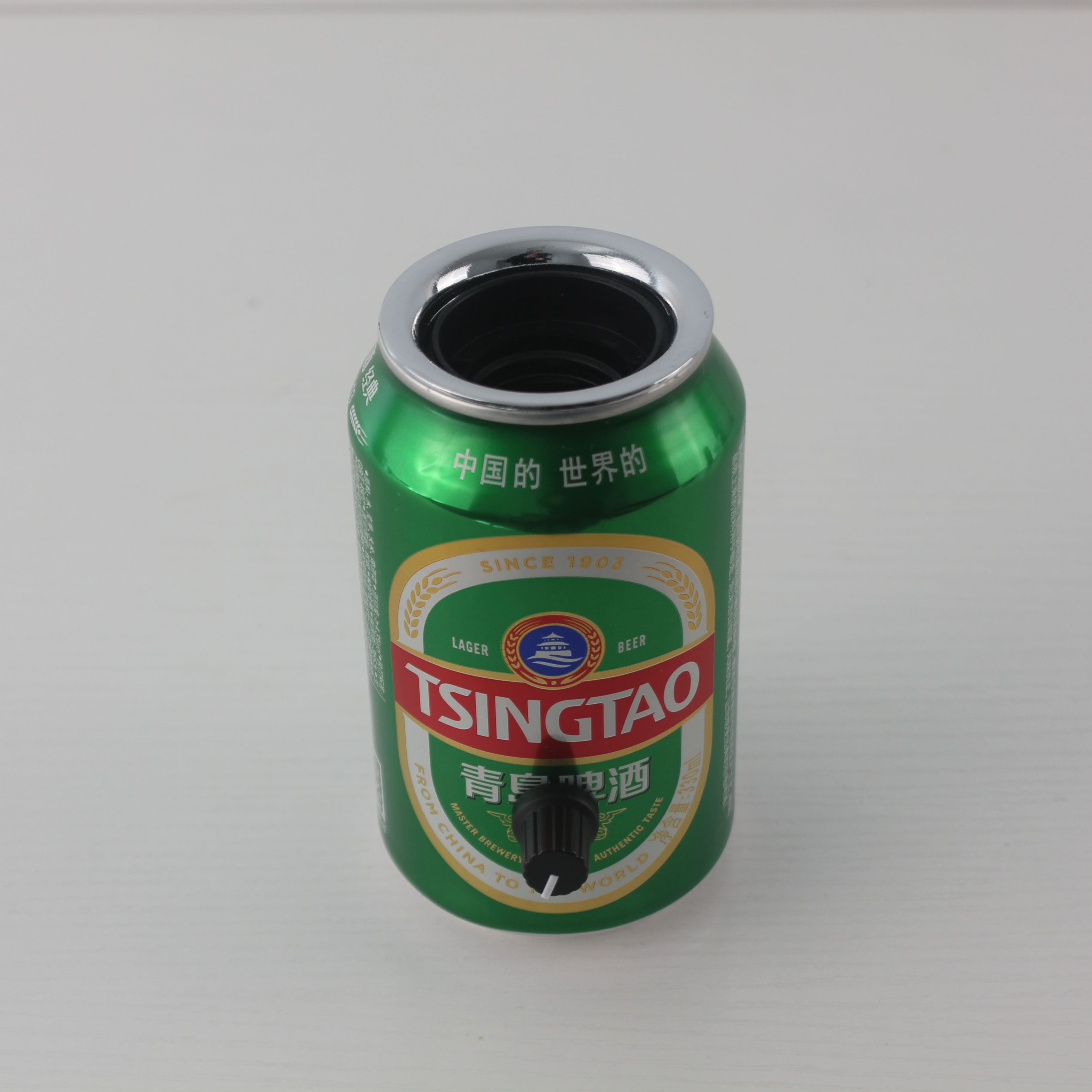 Tsingtao Beer Recycled Can Wireless Wedding Centerpiece Lights