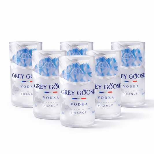 6x Verre Grey Goose Premium