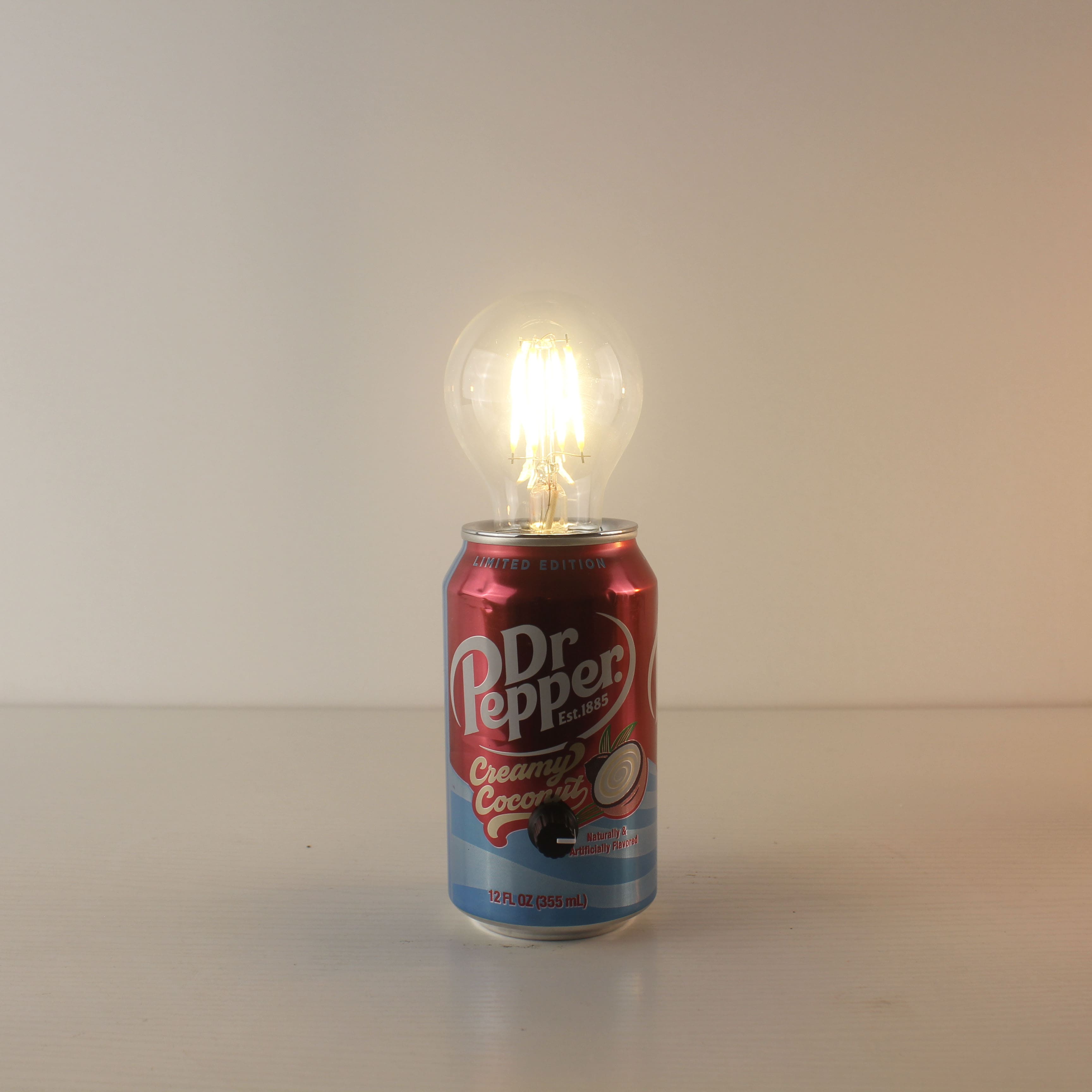 dr pepper cordless bed lamp