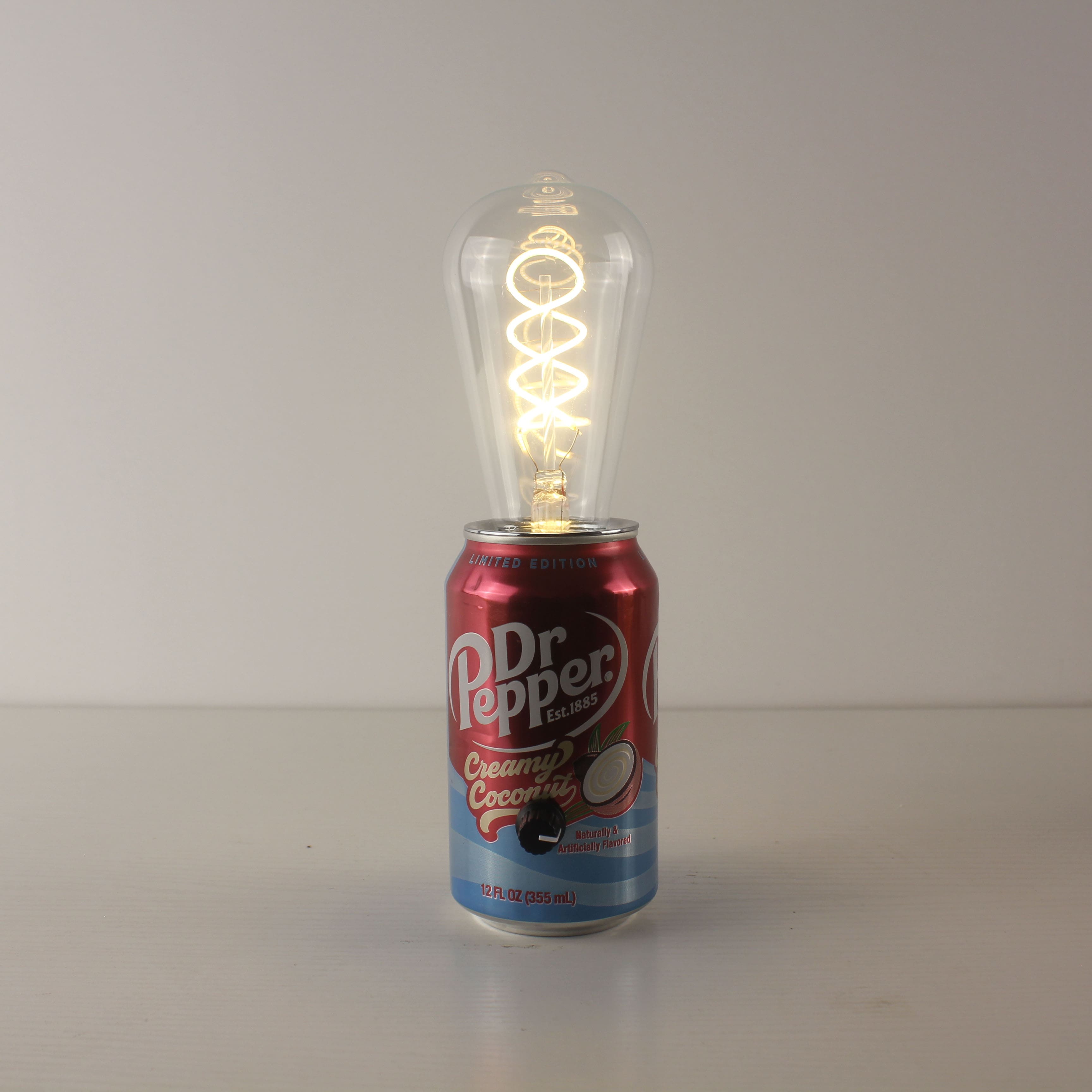 dr pepper rechargeable bedside lamp